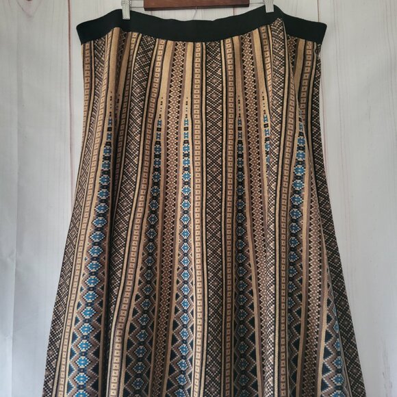 Coldwater Creek Maxi Skirt, Women’s Plus 3X Heavy Knit Sweater Skirt - Picture 3 of 9